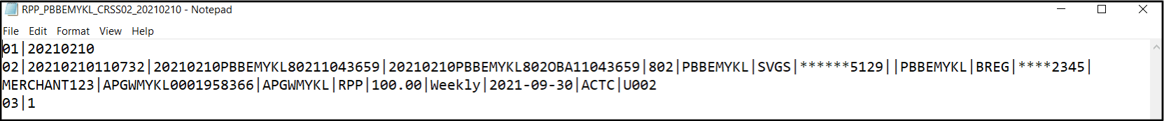 QR Merchant Registration and Termination Report
