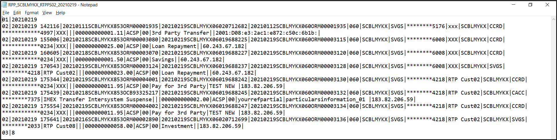 QR Merchant Registration and Termination Report