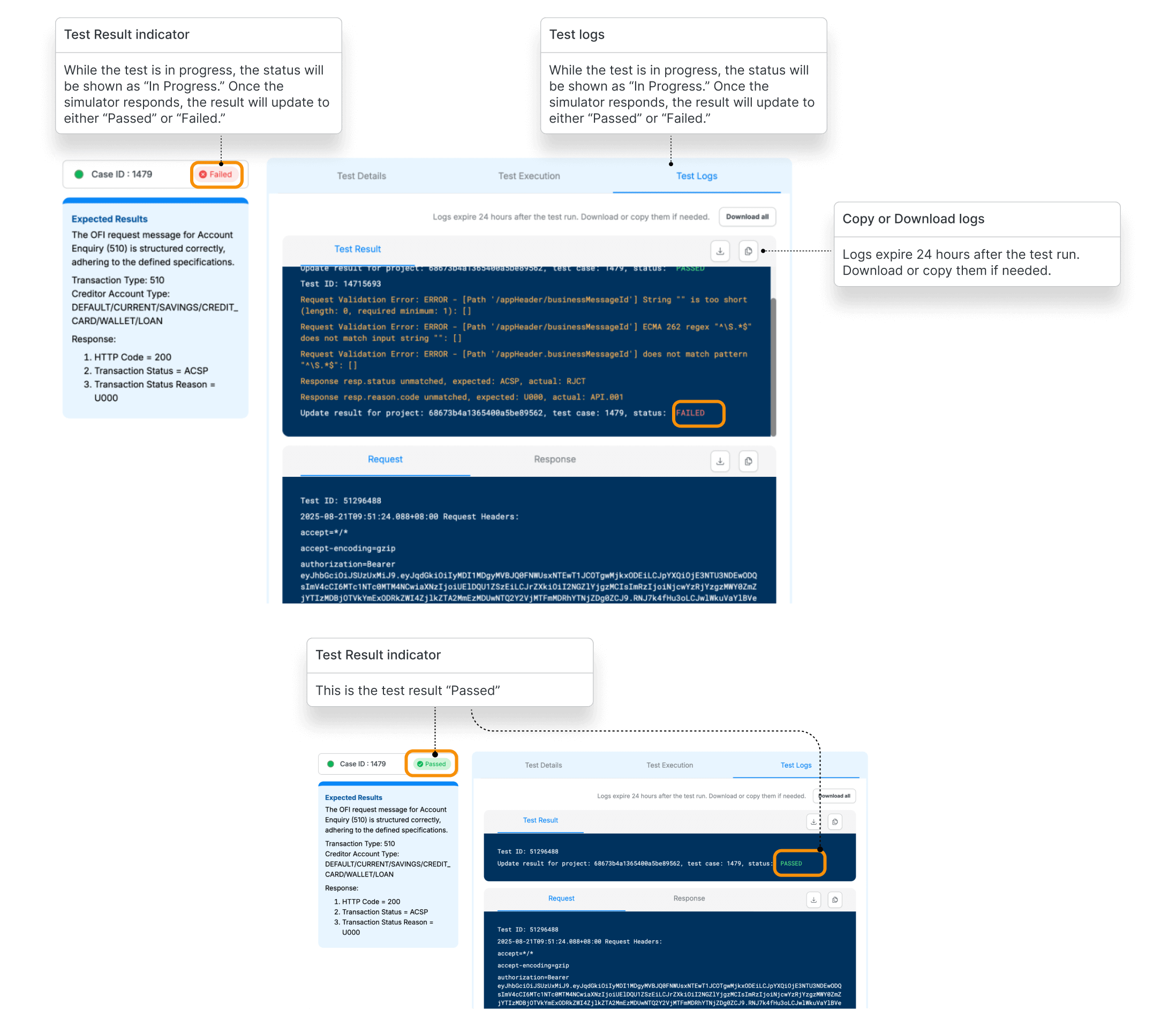 Image: Placeholder for Test Result